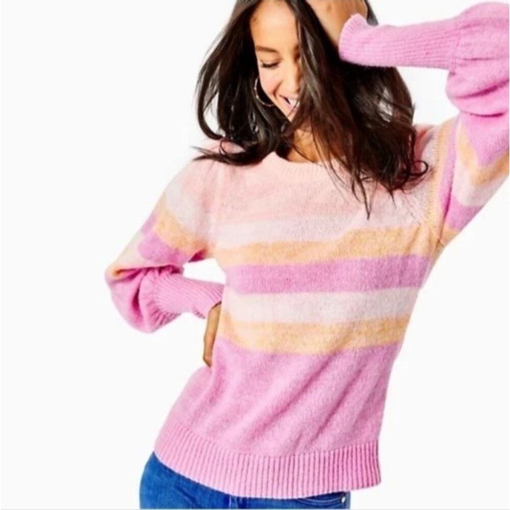 Lilly Pulitzer Ritza Striped Sweater Size Medium